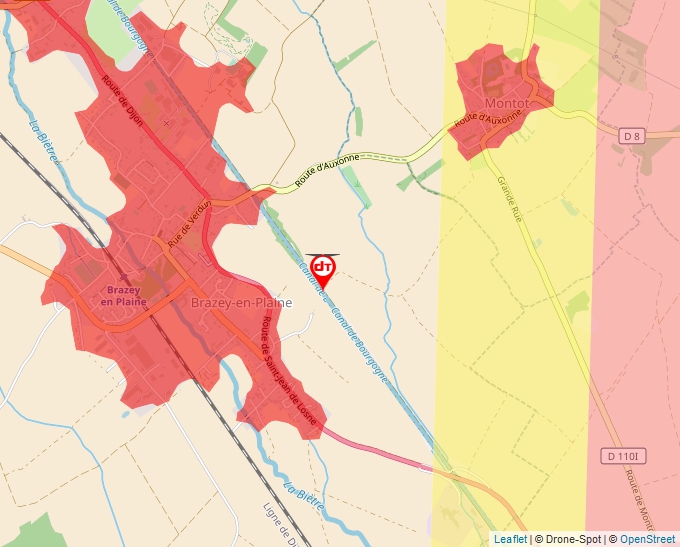 Carte Géoportail pour les drones de loisir