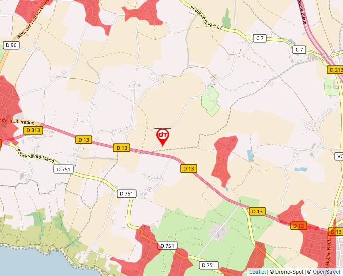 Carte Géoportail pour les drones de loisir