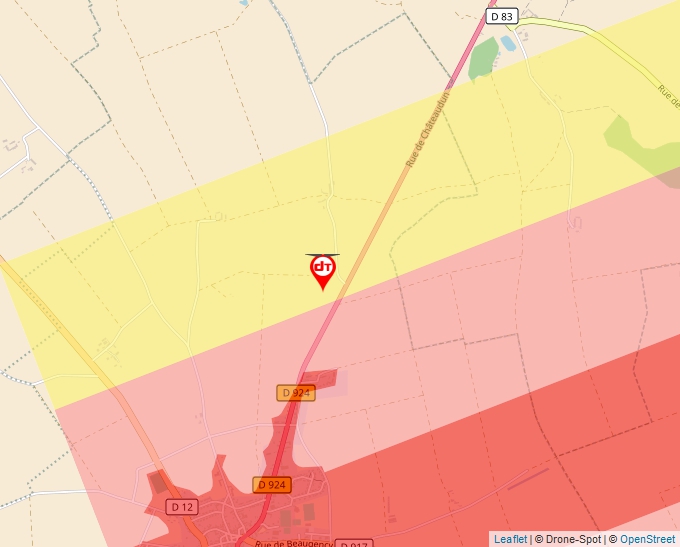 Carte Géoportail pour les drones de loisir