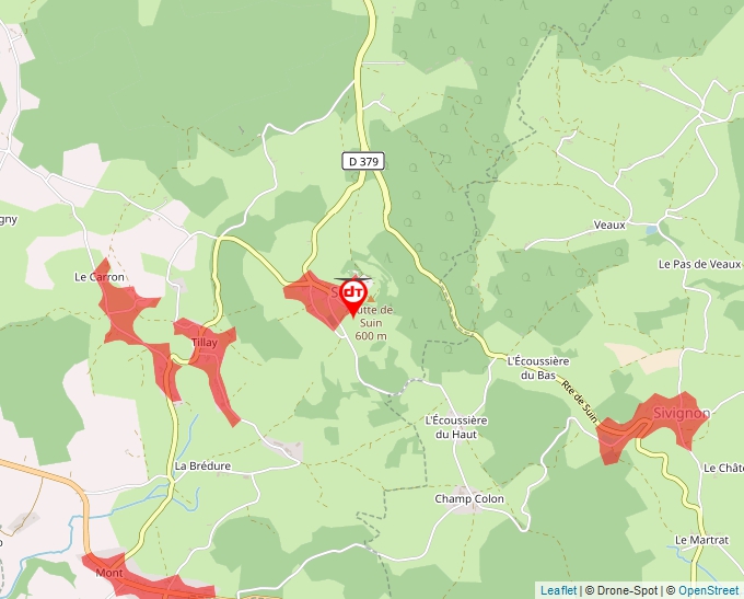 Carte Géoportail pour les drones de loisir