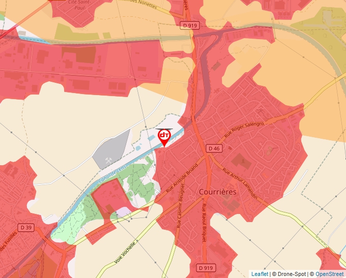 Carte Géoportail pour les drones de loisir