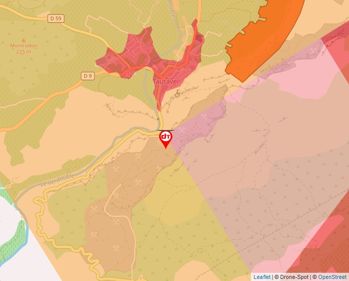 Carte Géoportail pour les drones de loisir