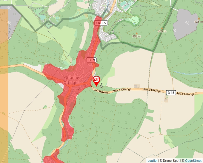 Carte Géoportail pour les drones de loisir