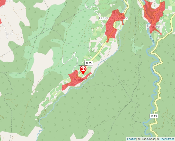 Carte Géoportail pour les drones de loisir