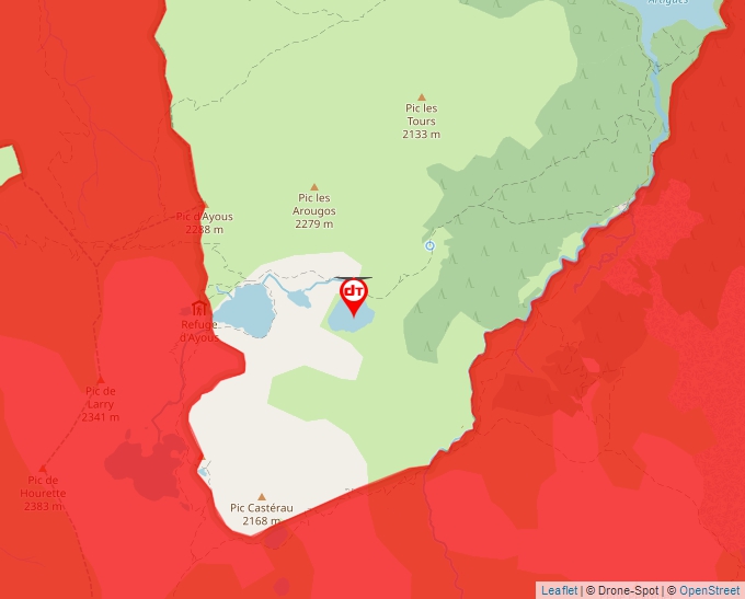 Carte Géoportail pour les drones de loisir