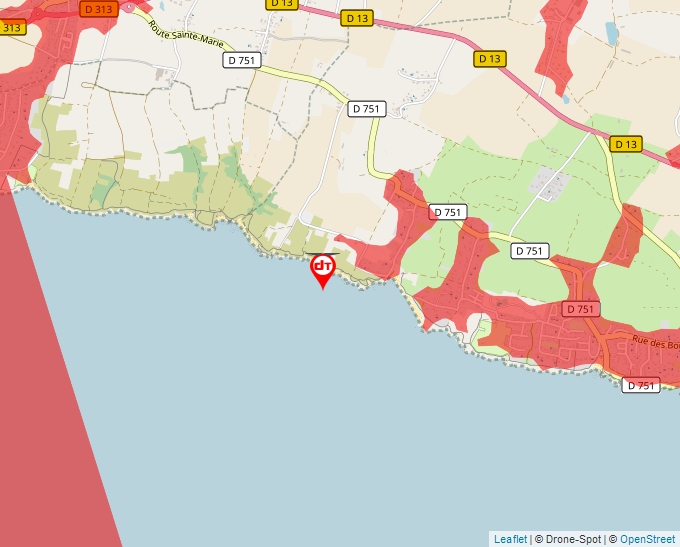 Carte Géoportail pour les drones de loisir