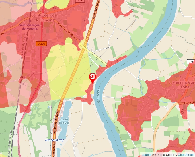 Carte Géoportail pour les drones de loisir