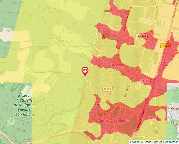 Carte Géoportail pour les drones de loisir