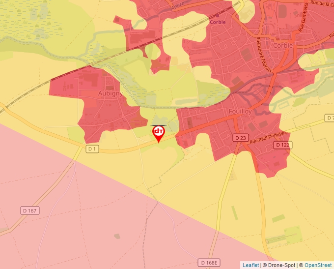 Carte Géoportail pour les drones de loisir