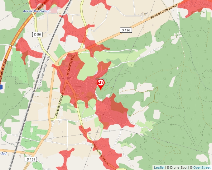 Carte Géoportail pour les drones de loisir