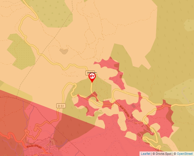 Carte Géoportail pour les drones de loisir