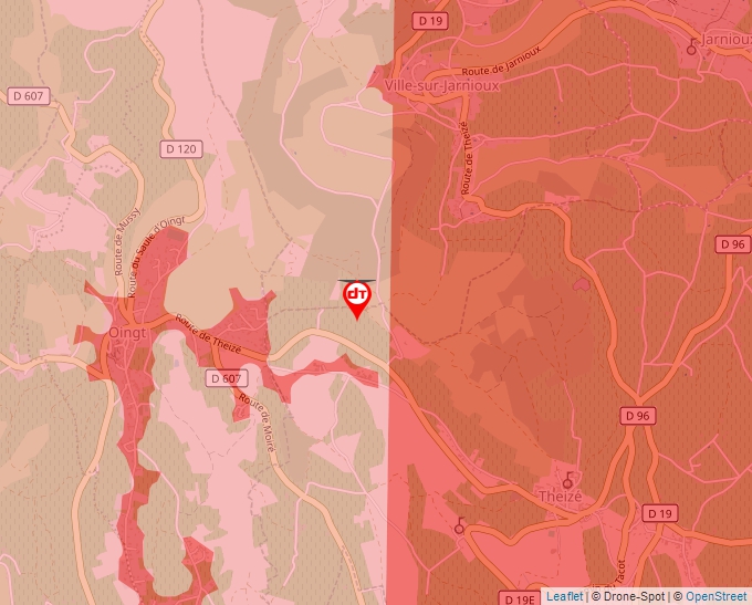 Carte Géoportail pour les drones de loisir