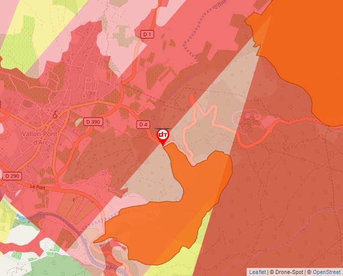 Carte Géoportail pour les drones de loisir