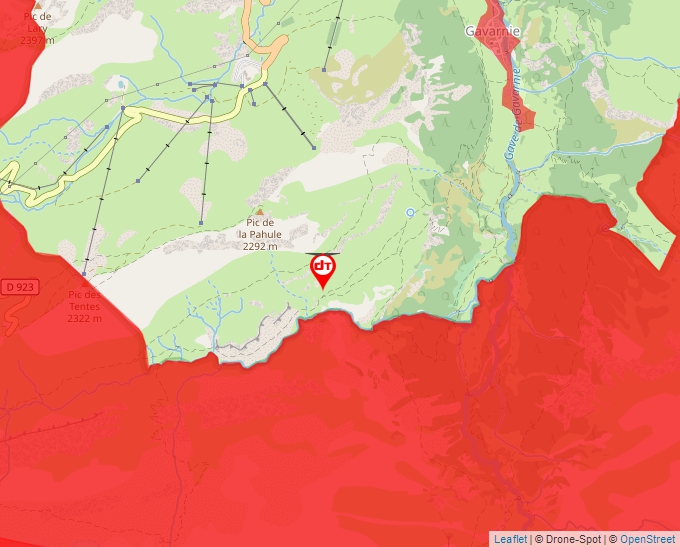 Carte Géoportail pour les drones de loisir