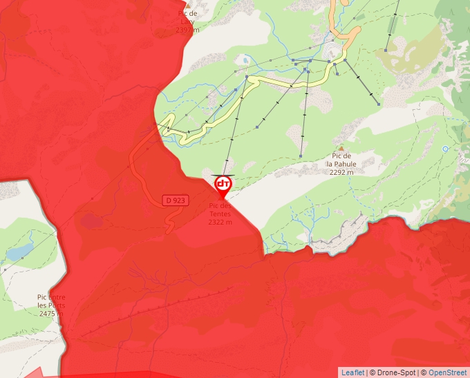 Carte Géoportail pour les drones de loisir