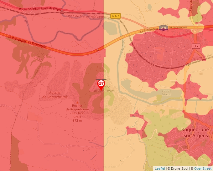 Carte Géoportail pour les drones de loisir