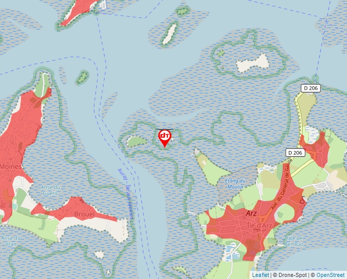 Carte Géoportail pour les drones de loisir