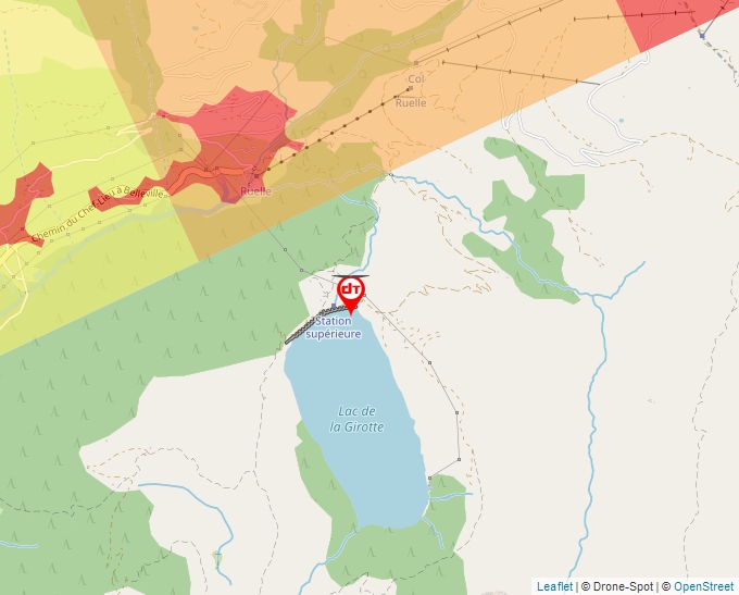 Carte Géoportail pour les drones de loisir