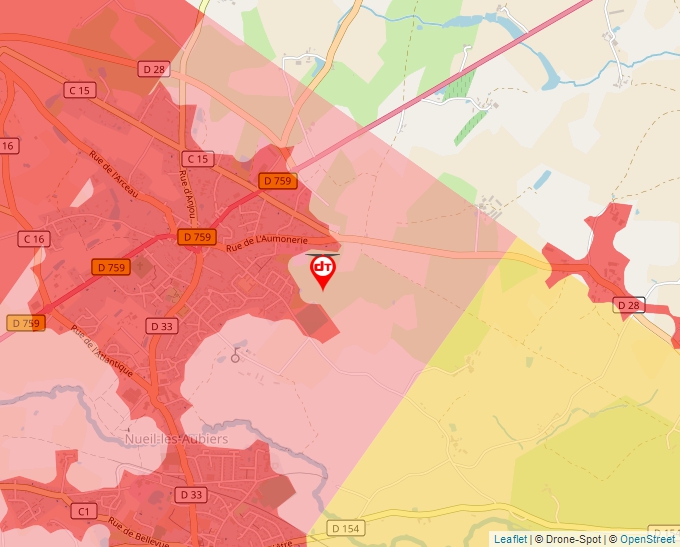 Carte Géoportail pour les drones de loisir