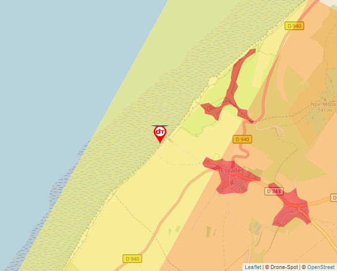 Carte Géoportail pour les drones de loisir