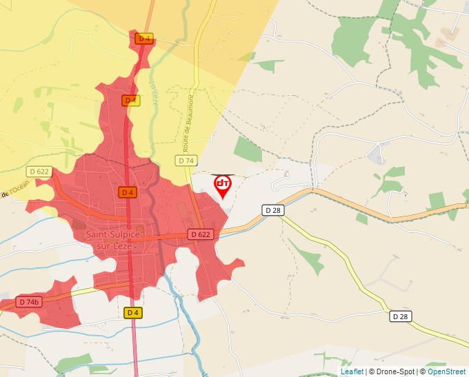 Carte Géoportail pour les drones de loisir