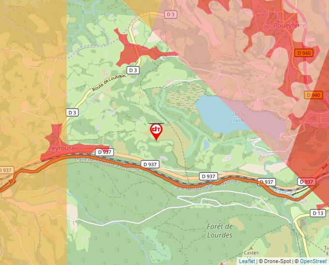 Carte Géoportail pour les drones de loisir