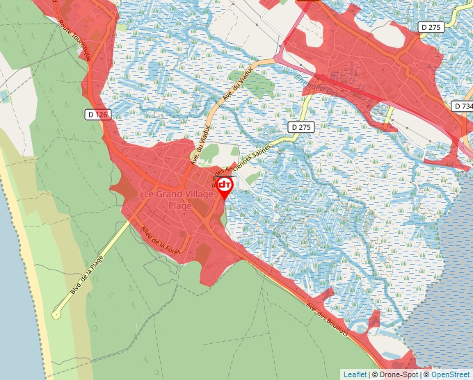 Carte Géoportail pour les drones de loisir