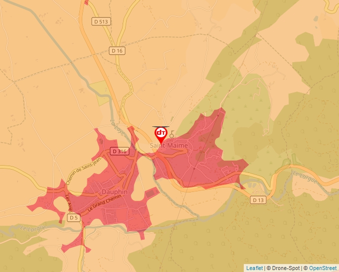 Carte Géoportail pour les drones de loisir