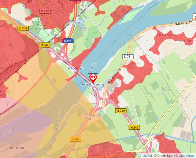 Carte Géoportail pour les drones de loisir