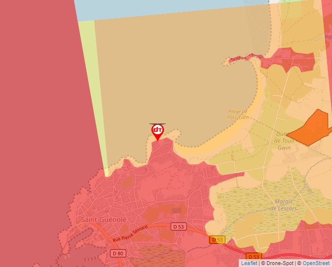 Carte Géoportail pour les drones de loisir