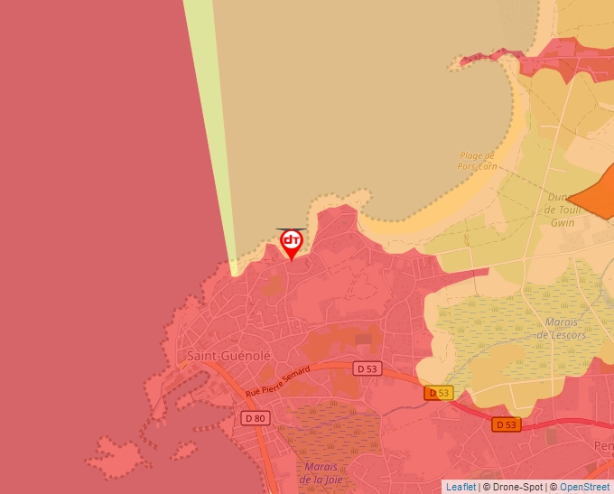 Carte Géoportail pour les drones de loisir