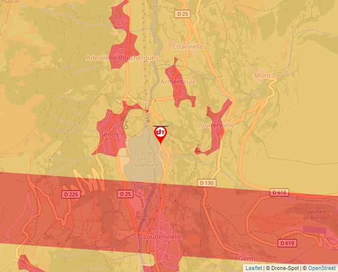 Carte Géoportail pour les drones de loisir