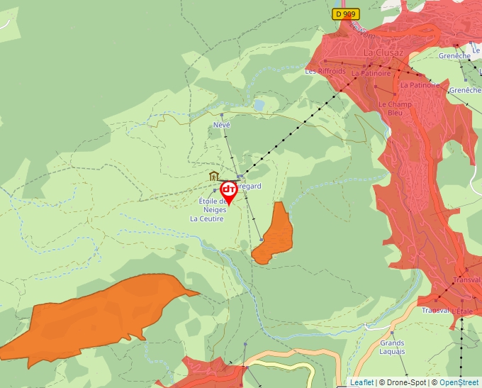 Carte Géoportail pour les drones de loisir