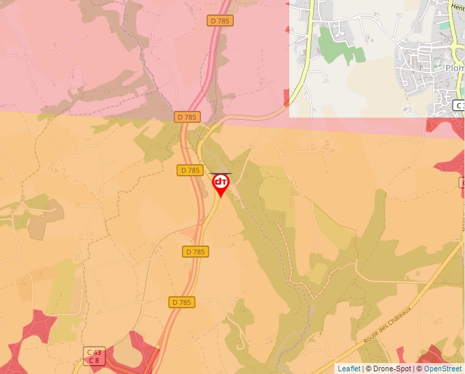 Carte Géoportail pour les drones de loisir