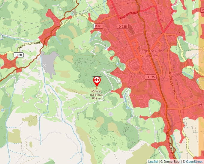 Carte Géoportail pour les drones de loisir