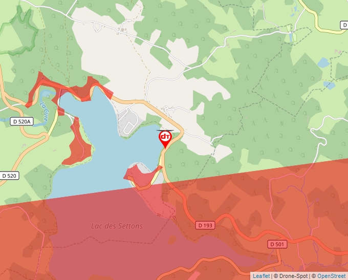 Carte Géoportail pour les drones de loisir