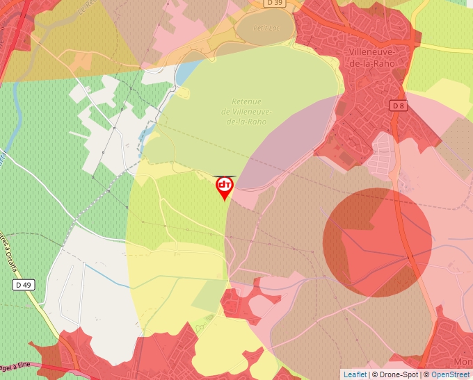 Carte Géoportail pour les drones de loisir