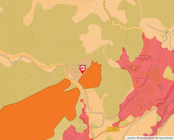 Carte Géoportail pour les drones de loisir