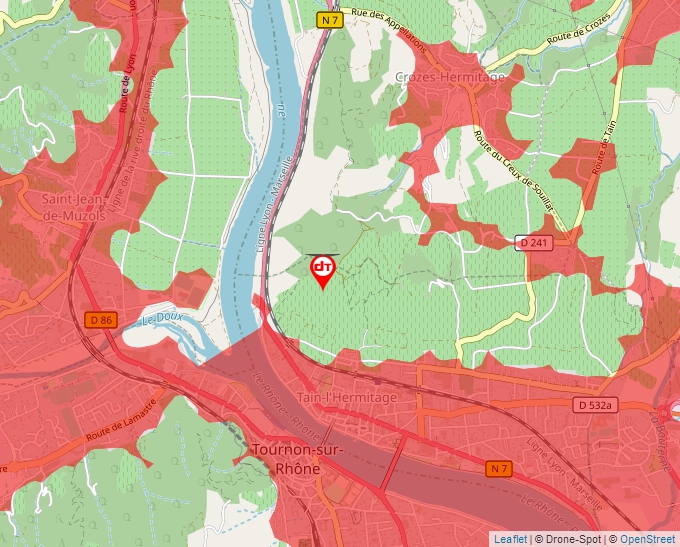 Carte Géoportail pour les drones de loisir