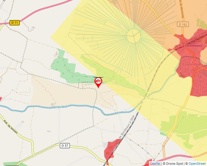 Carte Géoportail pour les drones de loisir