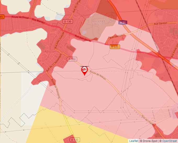 Carte Géoportail pour les drones de loisir