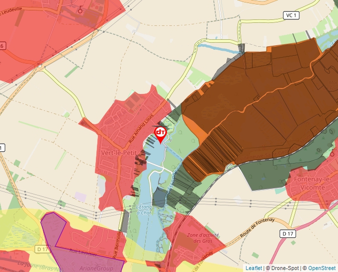 Carte Géoportail pour les drones de loisir