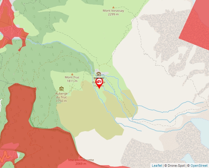 Carte Géoportail pour les drones de loisir