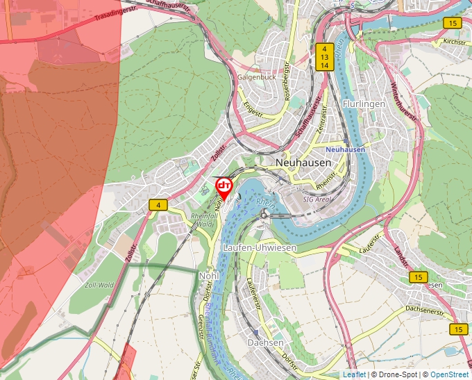 Carte Géoportail pour les drones de loisir