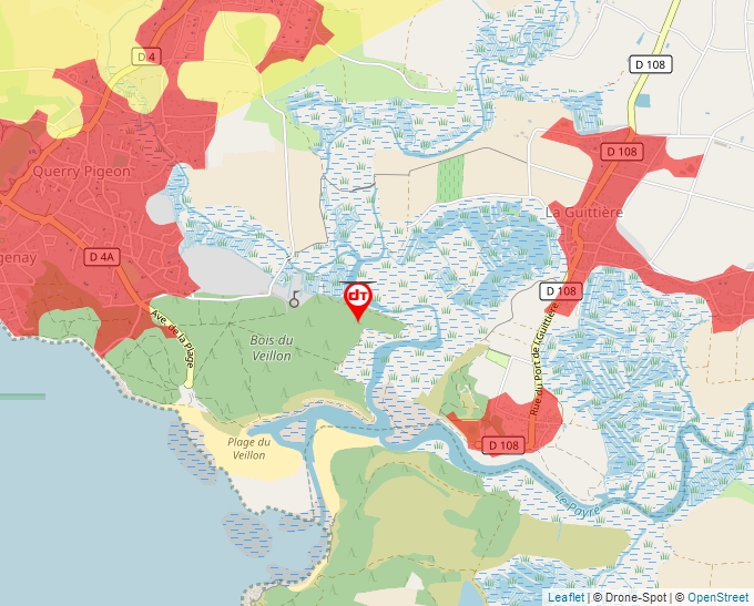 Carte Géoportail pour les drones de loisir