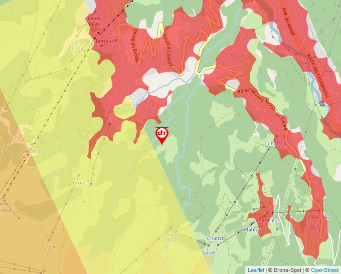 Carte Géoportail pour les drones de loisir