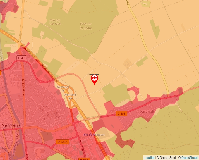 Carte Géoportail pour les drones de loisir