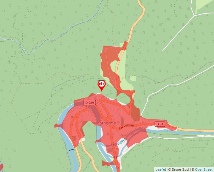 Carte Géoportail pour les drones de loisir