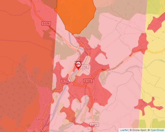 Carte Géoportail pour les drones de loisir