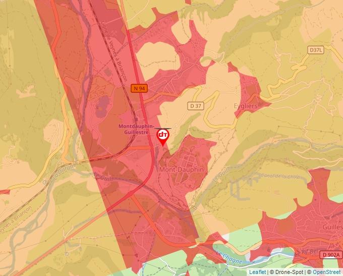 Carte Géoportail pour les drones de loisir